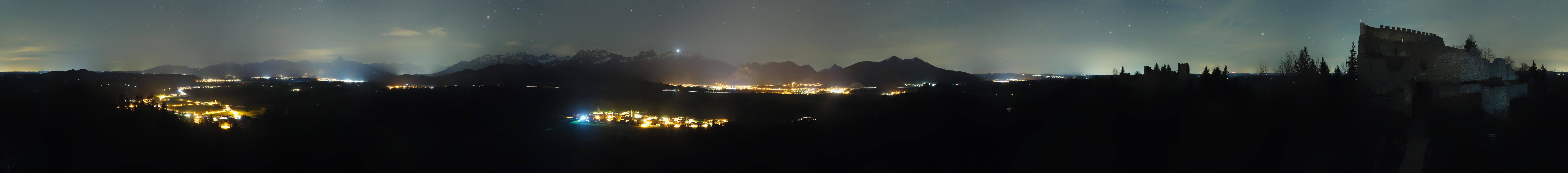 Archiv Foto Webcam Ausblick Burgruine Eisenberg