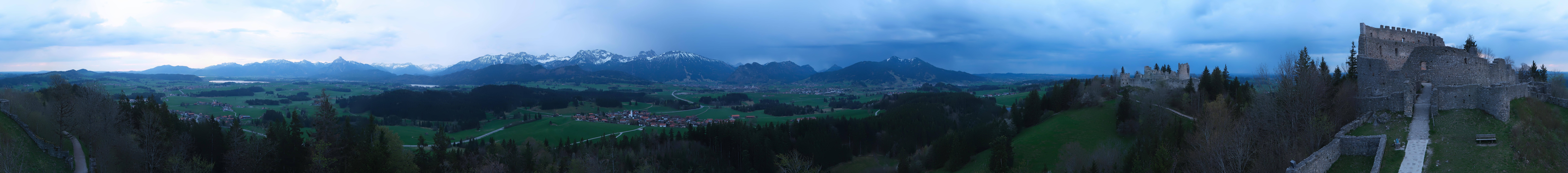 Archiv Foto Webcam Ausblick Burgruine Eisenberg