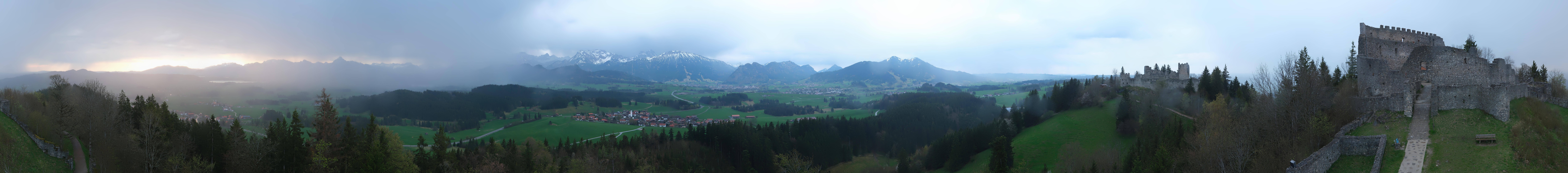 Archiv Foto Webcam Ausblick Burgruine Eisenberg