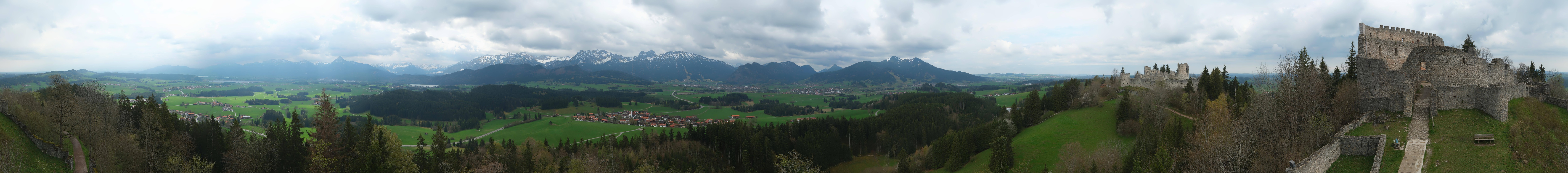 Archiv Foto Webcam Ausblick Burgruine Eisenberg