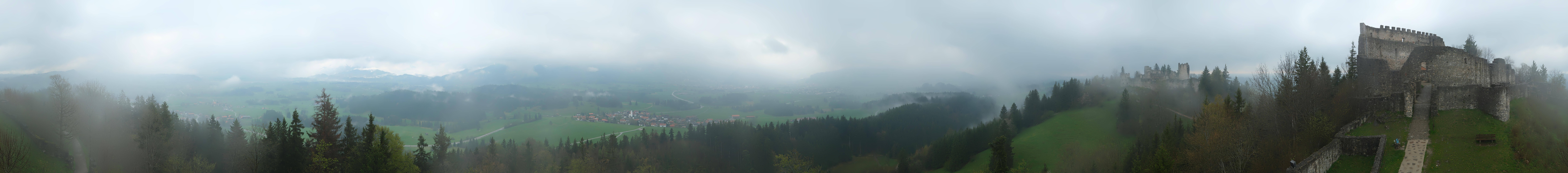 Archiv Foto Webcam Ausblick Burgruine Eisenberg