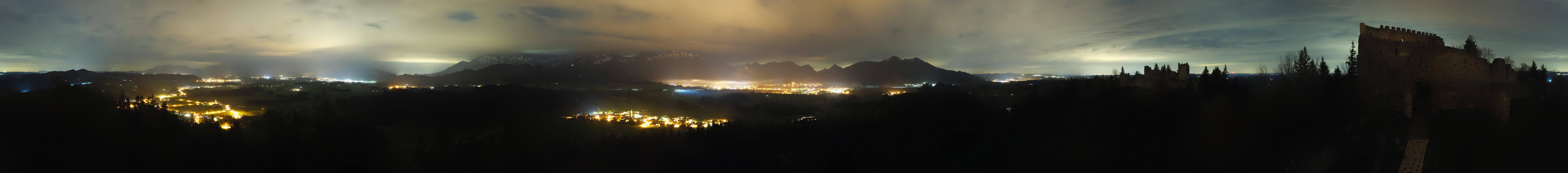 Archiv Foto Webcam Ausblick Burgruine Eisenberg