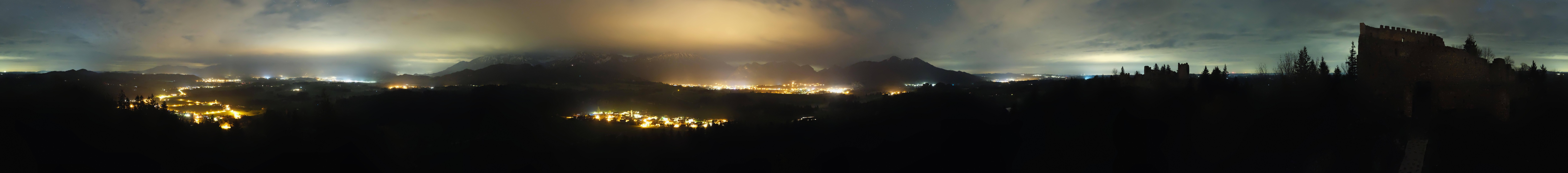 Archiv Foto Webcam Ausblick Burgruine Eisenberg