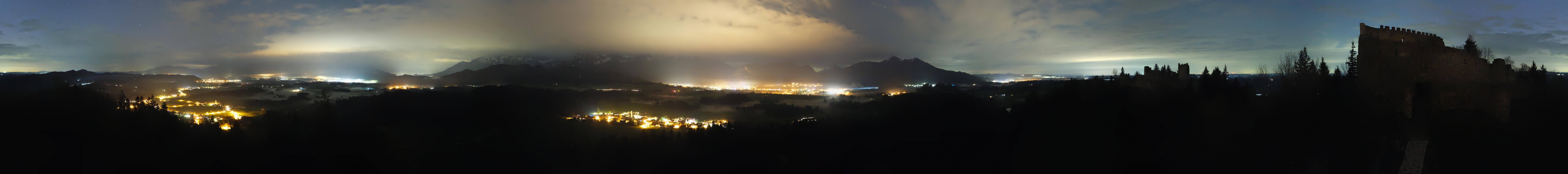 Archiv Foto Webcam Ausblick Burgruine Eisenberg