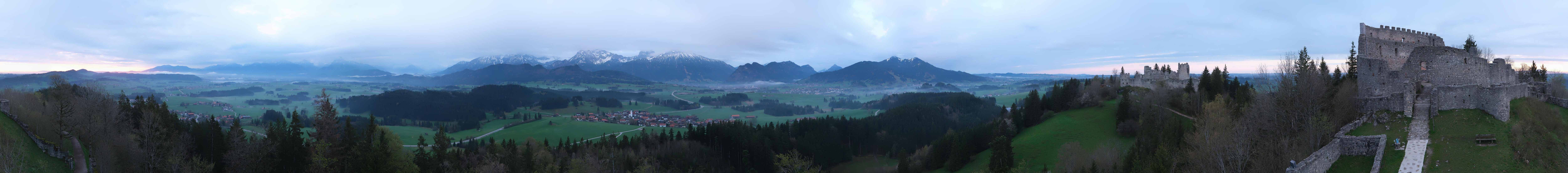 Archiv Foto Webcam Ausblick Burgruine Eisenberg