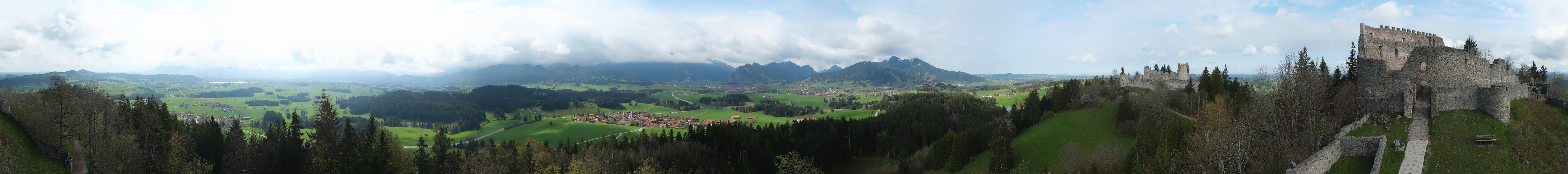 Archived image Webcam View Castle ruins Eisenberg
