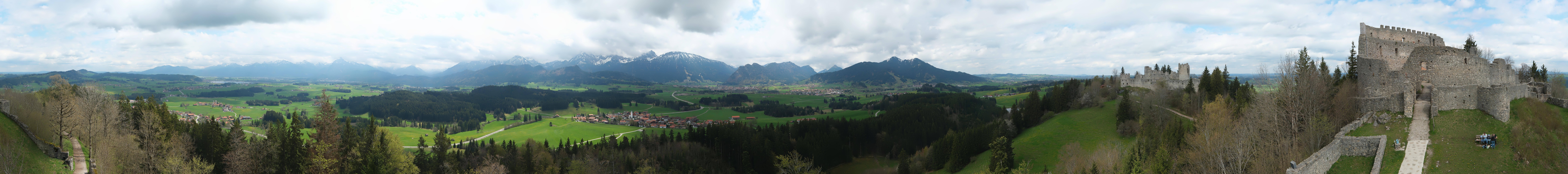 Archiv Foto Webcam Ausblick Burgruine Eisenberg