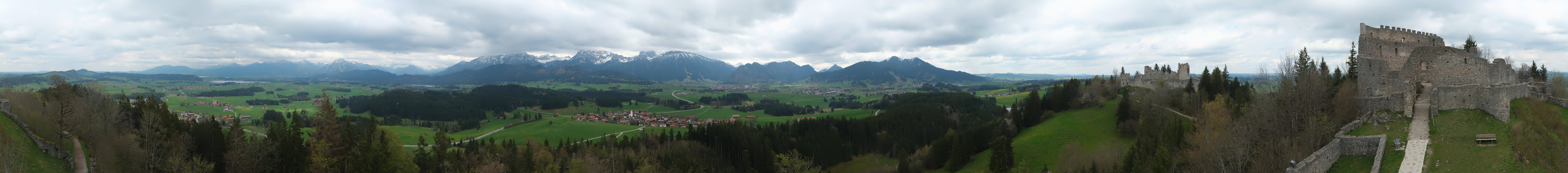 Archiv Foto Webcam Ausblick Burgruine Eisenberg