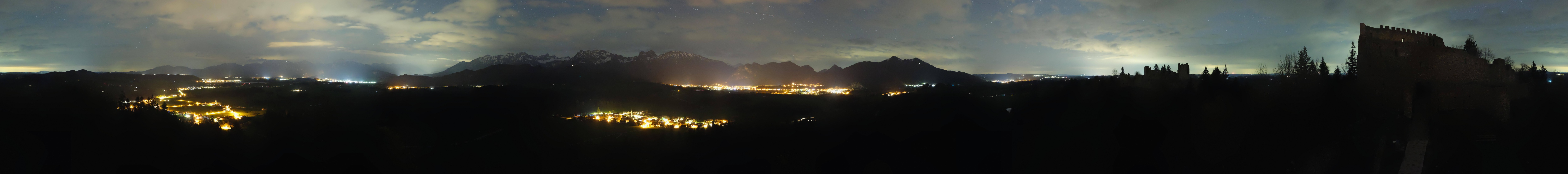 Archiv Foto Webcam Ausblick Burgruine Eisenberg