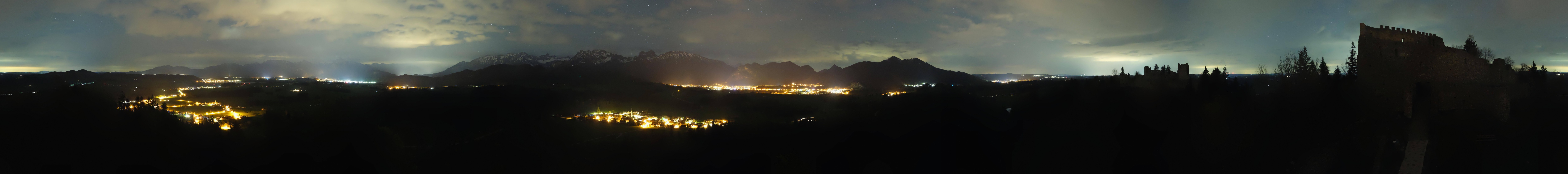 Archiv Foto Webcam Ausblick Burgruine Eisenberg