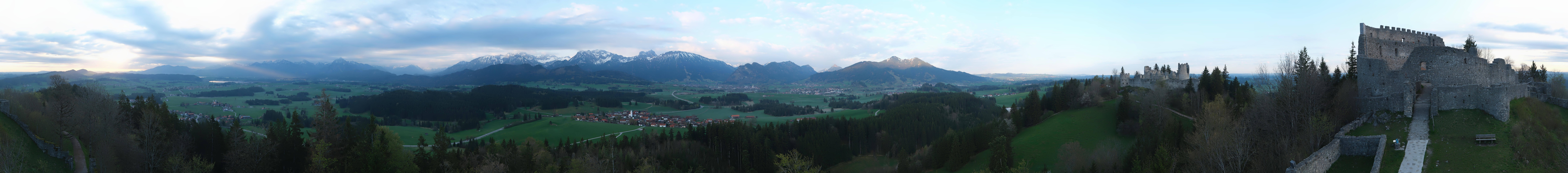 Archiv Foto Webcam Ausblick Burgruine Eisenberg