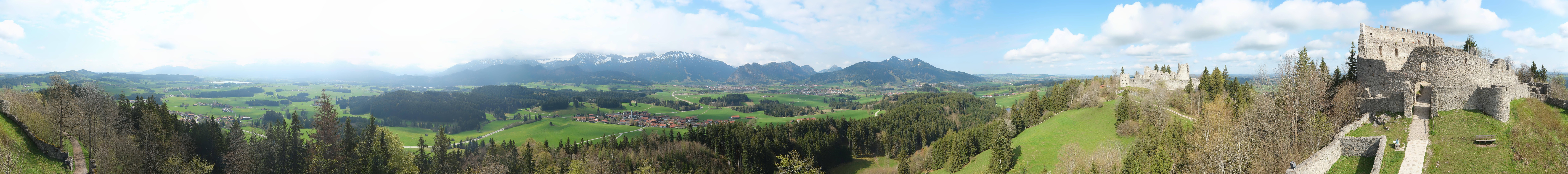 Archiv Foto Webcam Ausblick Burgruine Eisenberg