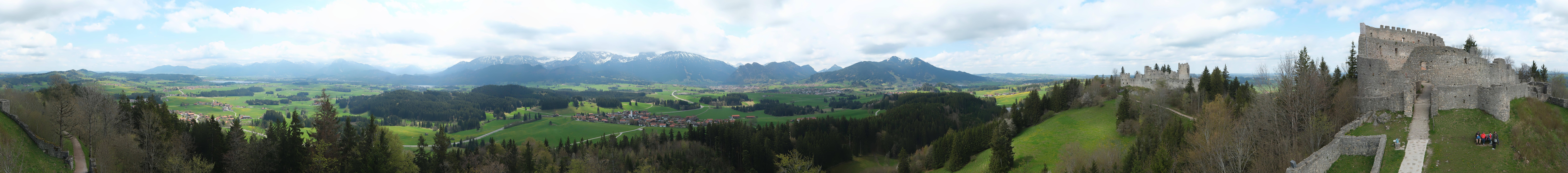 Archiv Foto Webcam Ausblick Burgruine Eisenberg