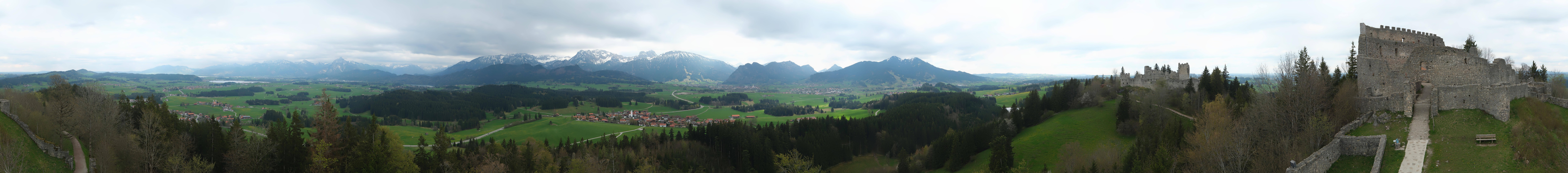 Archiv Foto Webcam Ausblick Burgruine Eisenberg
