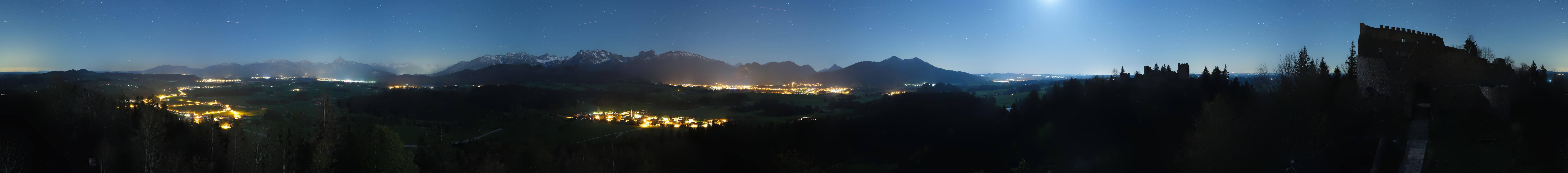 Archived image Webcam View Castle ruins Eisenberg