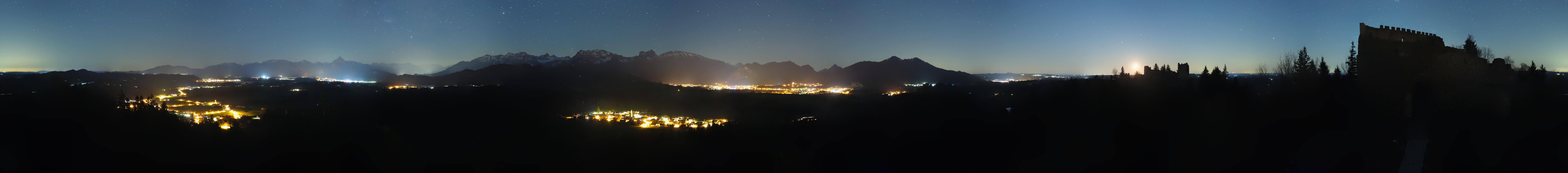 Archived image Webcam View Castle ruins Eisenberg