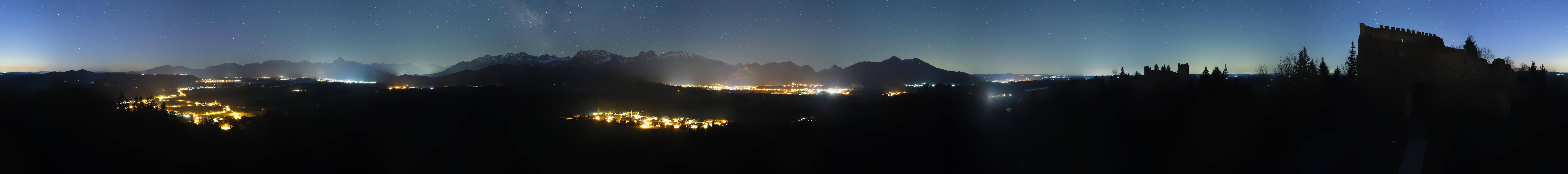 Archived image Webcam View Castle ruins Eisenberg