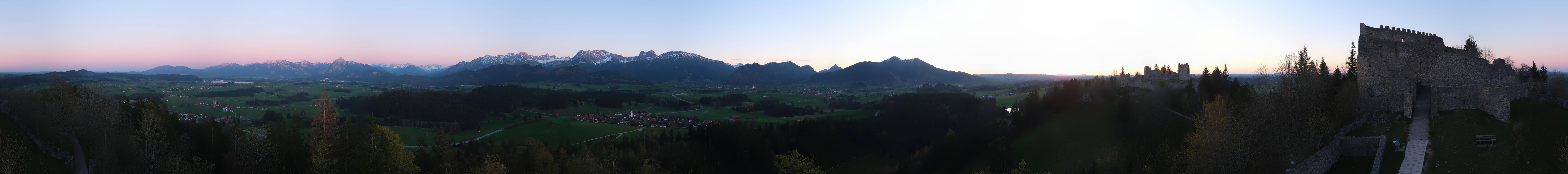 Archiv Foto Webcam Ausblick Burgruine Eisenberg