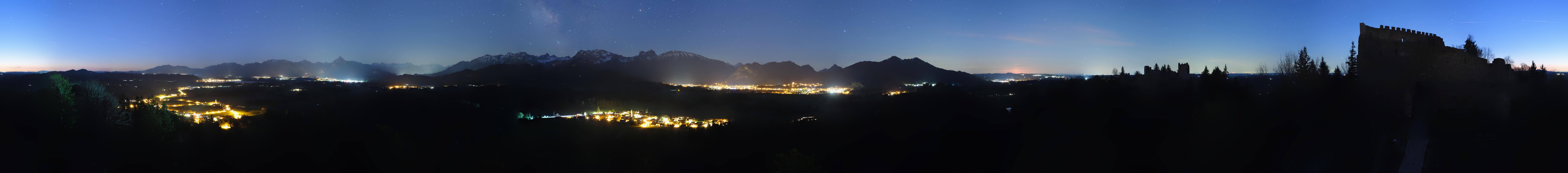 Archived image Webcam View Castle ruins Eisenberg