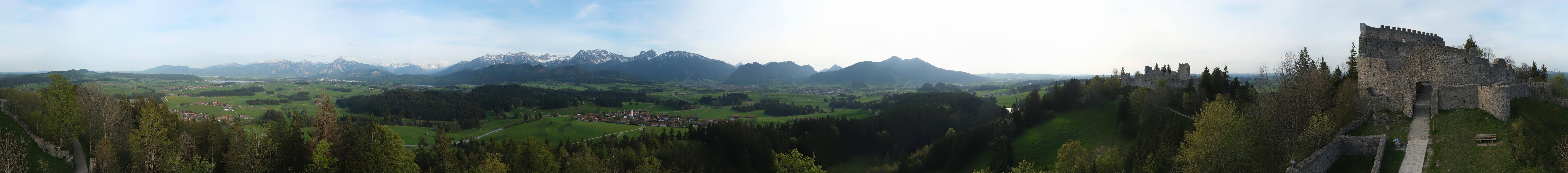 Archived image Webcam View Castle ruins Eisenberg