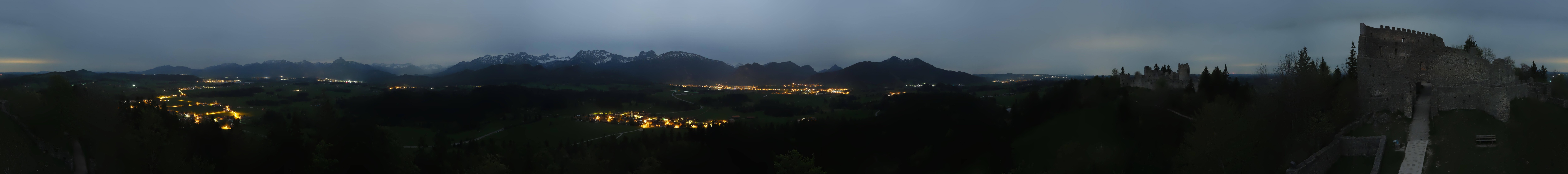 Archiv Foto Webcam Ausblick Burgruine Eisenberg