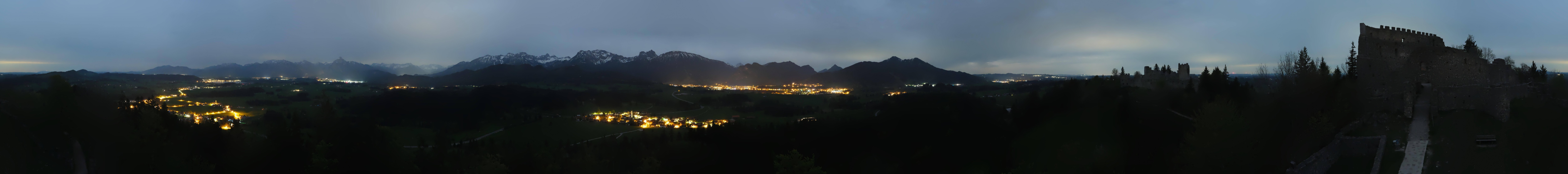 Archiv Foto Webcam Ausblick Burgruine Eisenberg