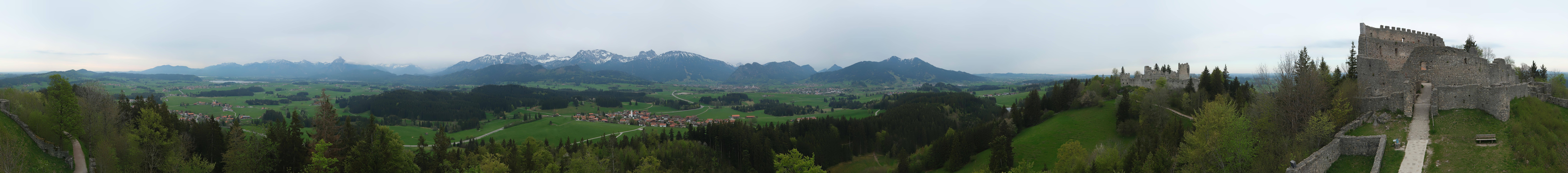 Archiv Foto Webcam Ausblick Burgruine Eisenberg