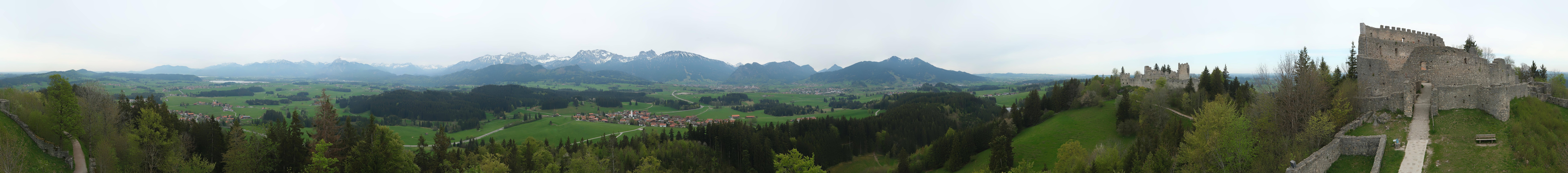 Archiv Foto Webcam Ausblick Burgruine Eisenberg