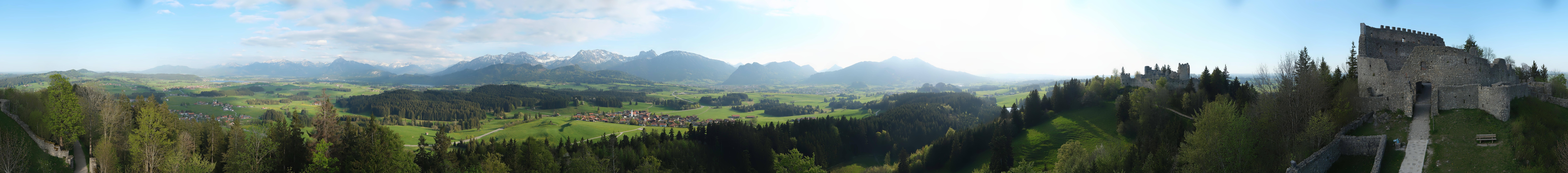 Archiv Foto Webcam Ausblick Burgruine Eisenberg