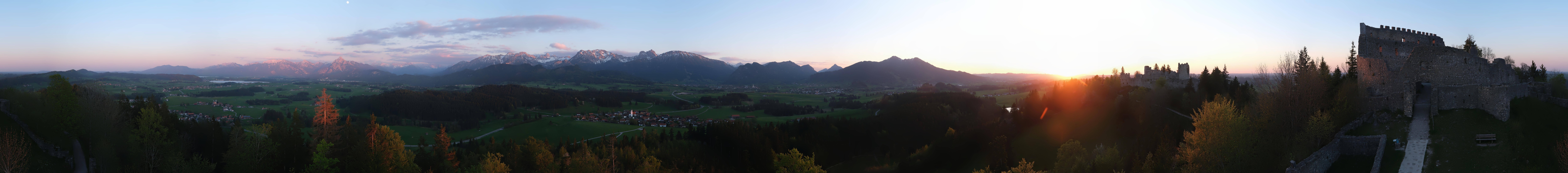 Archiv Foto Webcam Ausblick Burgruine Eisenberg