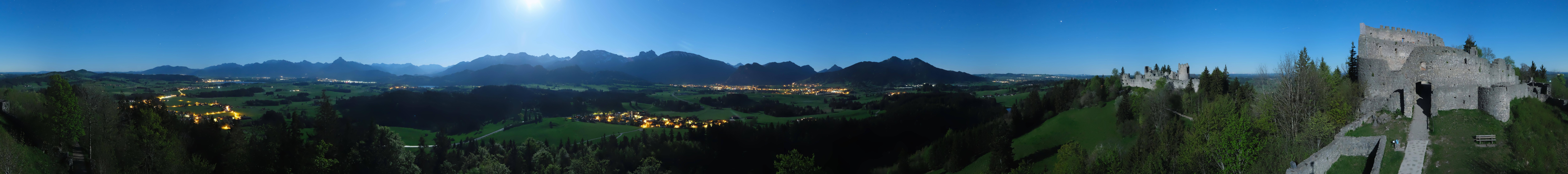 Archiv Foto Webcam Ausblick Burgruine Eisenberg