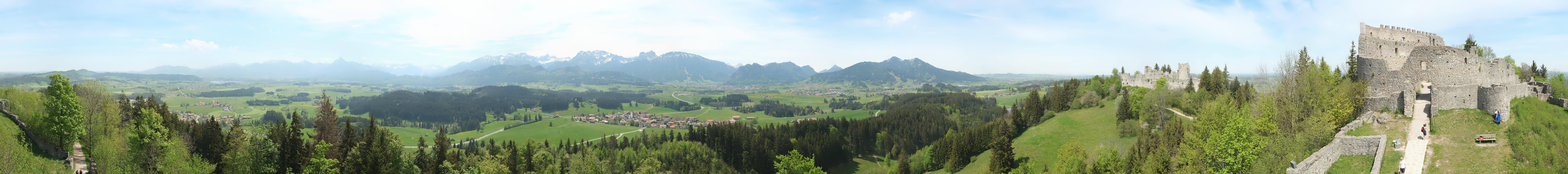 Archiv Foto Webcam Ausblick Burgruine Eisenberg