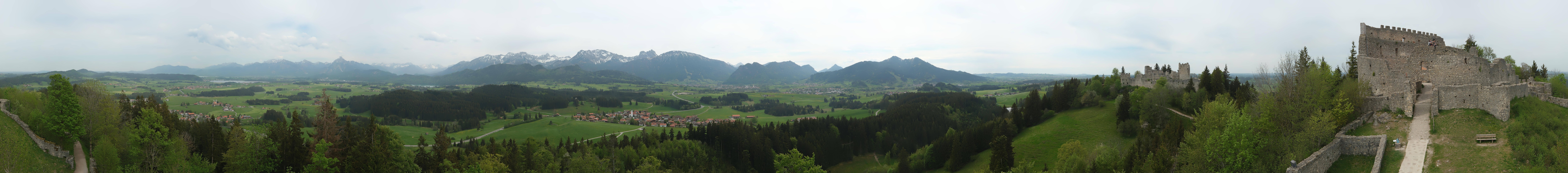 Archiv Foto Webcam Ausblick Burgruine Eisenberg