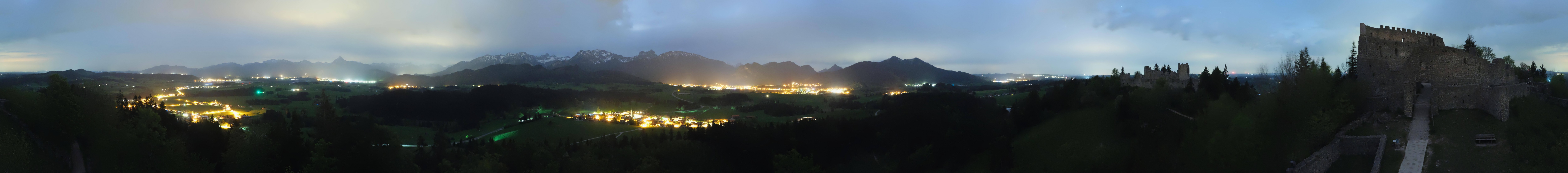 Archiv Foto Webcam Ausblick Burgruine Eisenberg