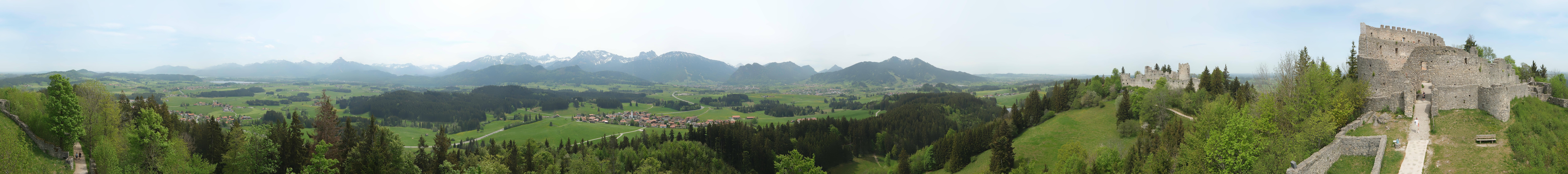 Archiv Foto Webcam Ausblick Burgruine Eisenberg
