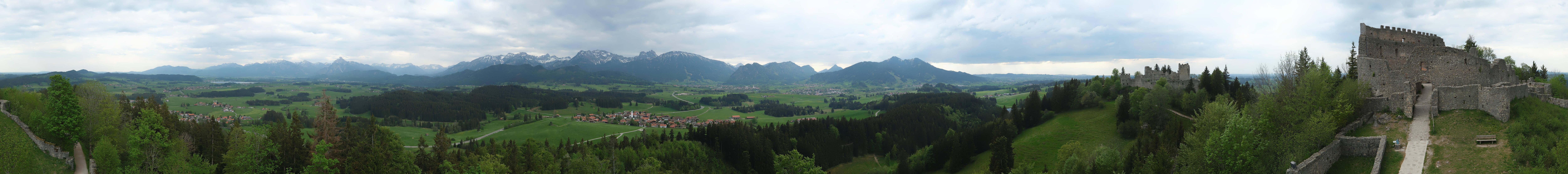 Archiv Foto Webcam Ausblick Burgruine Eisenberg