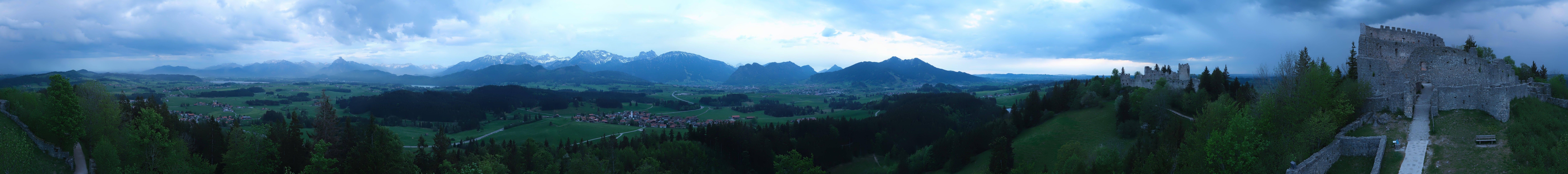 Archiv Foto Webcam Ausblick Burgruine Eisenberg