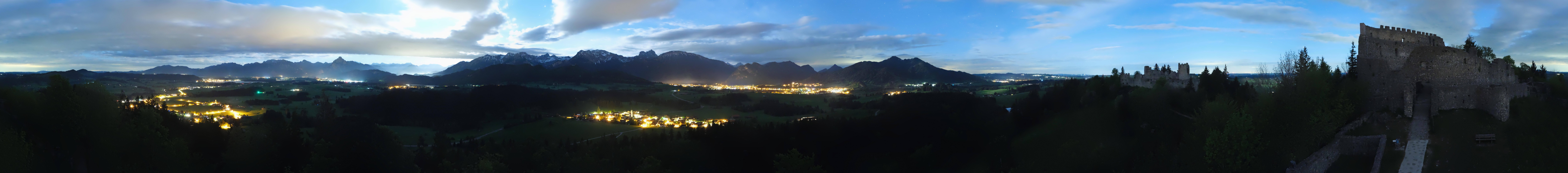 Archiv Foto Webcam Ausblick Burgruine Eisenberg