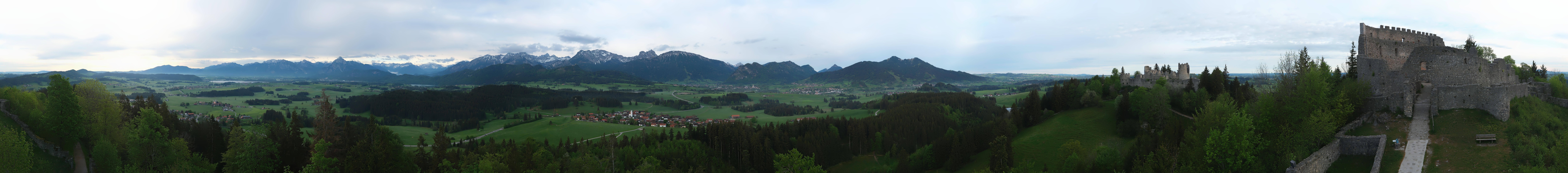 Archiv Foto Webcam Ausblick Burgruine Eisenberg