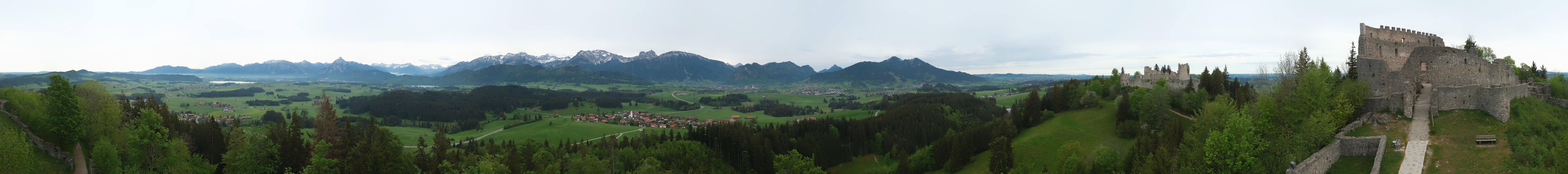 Archiv Foto Webcam Ausblick Burgruine Eisenberg