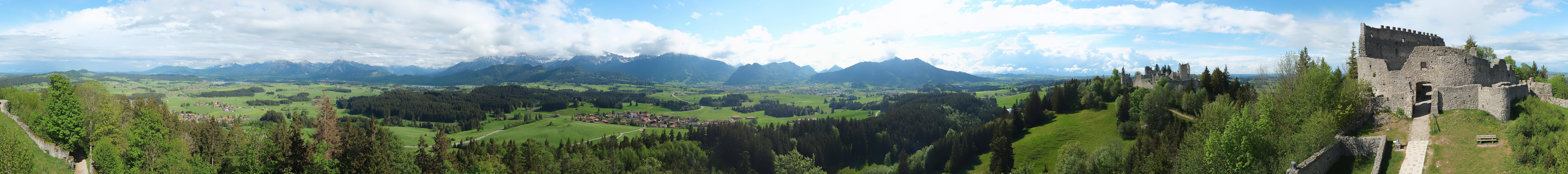 Archiv Foto Webcam Ausblick Burgruine Eisenberg