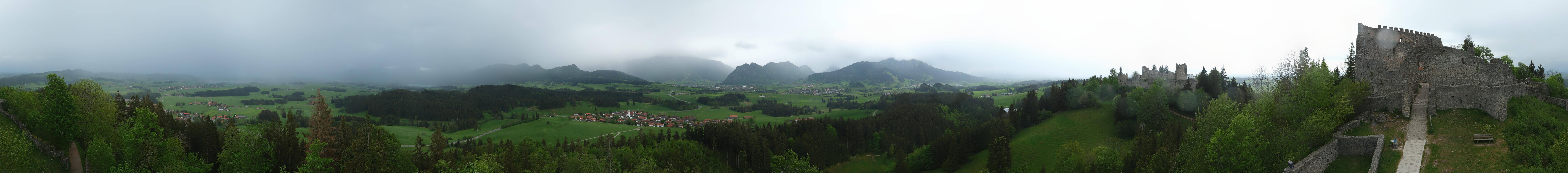 Archiv Foto Webcam Ausblick Burgruine Eisenberg