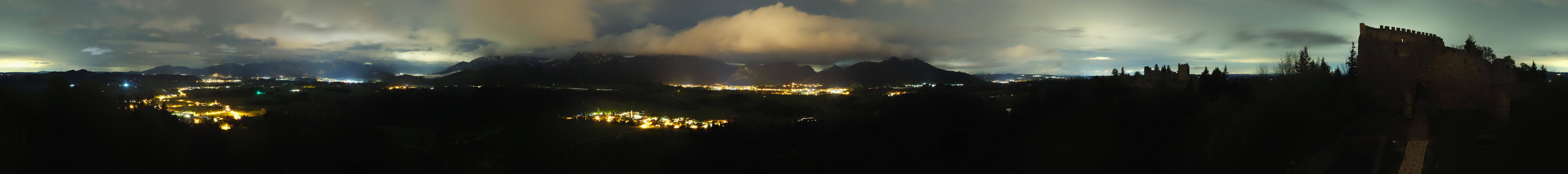 Archiv Foto Webcam Ausblick Burgruine Eisenberg