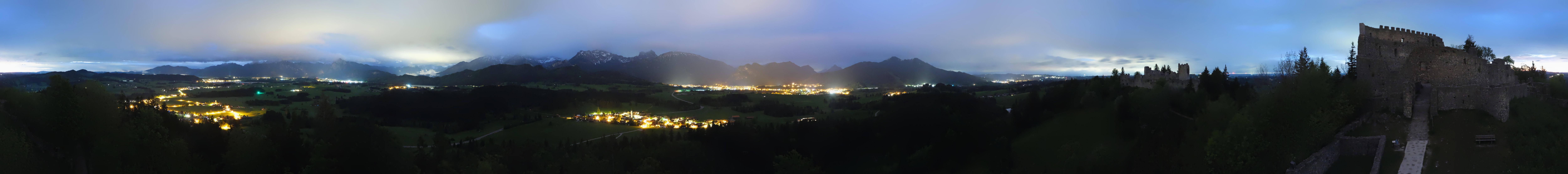 Archiv Foto Webcam Ausblick Burgruine Eisenberg
