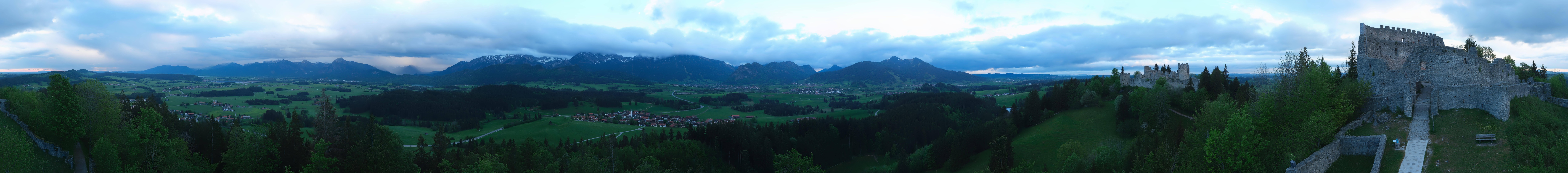 Archiv Foto Webcam Ausblick Burgruine Eisenberg