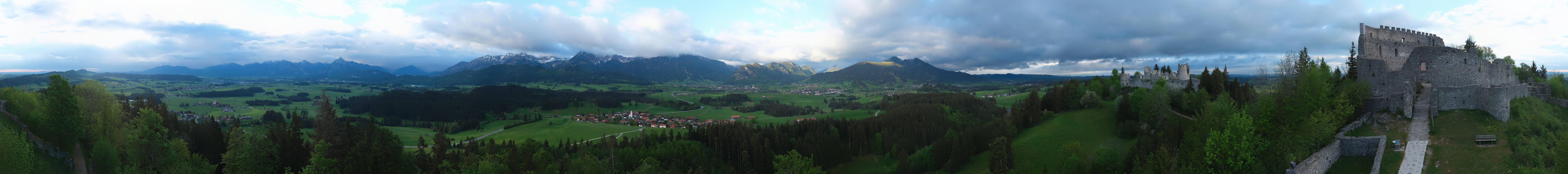 Archiv Foto Webcam Ausblick Burgruine Eisenberg