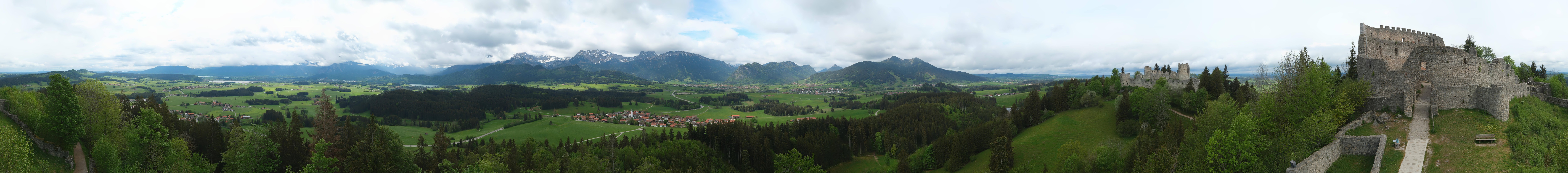 Archiv Foto Webcam Ausblick Burgruine Eisenberg