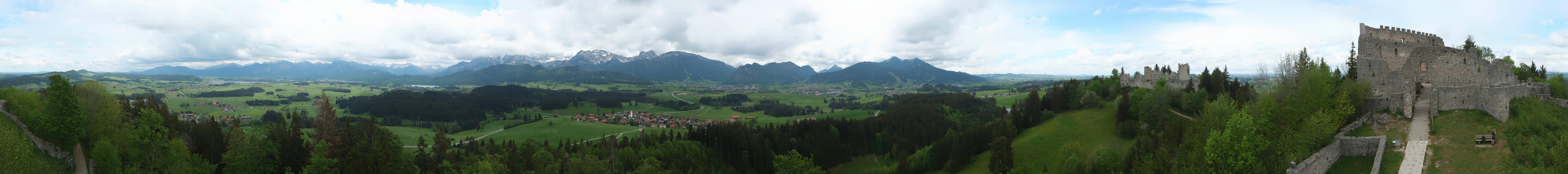 Archiv Foto Webcam Ausblick Burgruine Eisenberg