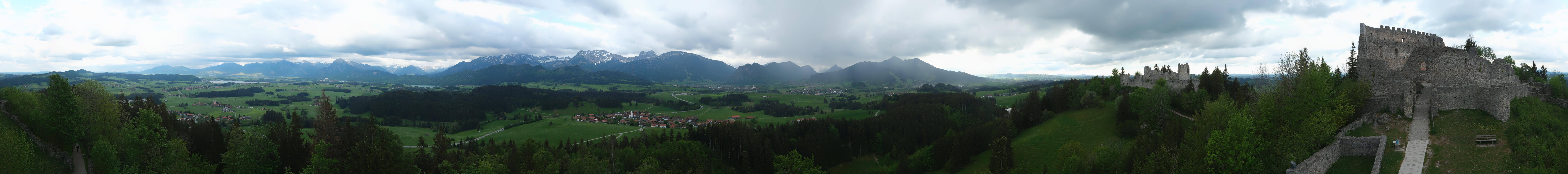 Archiv Foto Webcam Ausblick Burgruine Eisenberg