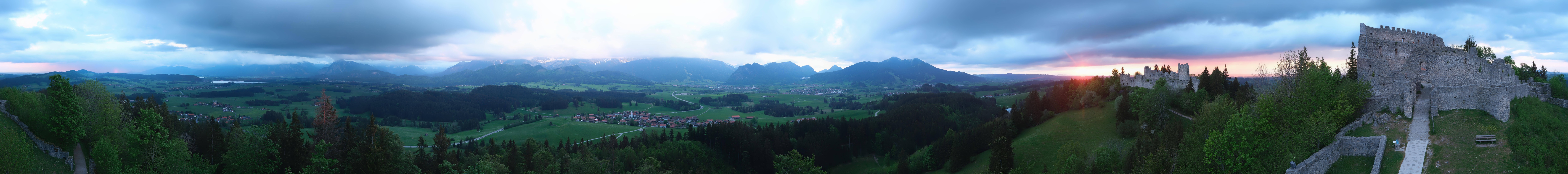 Archiv Foto Webcam Ausblick Burgruine Eisenberg